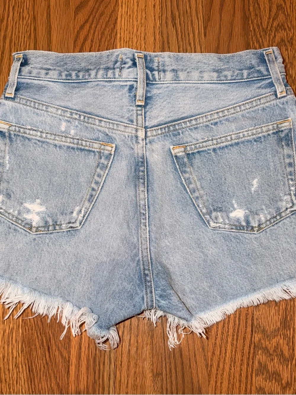 AGOLDE Parker Denim Shorts